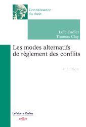 m, Les modes alternatifs de règlement des conflits 4ed, Éditions Dalloz