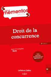 m, Droit de la concurrence. 2e éd. (N), Éditions Dalloz