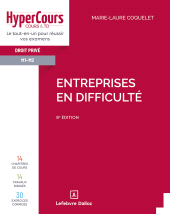 E-book, Entreprises en difficulté 8ed, Éditions Dalloz