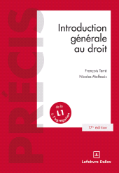 eBook, Introduction générale au droit 17ed, Éditions Dalloz
