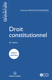 E-book, Droit constitutionnel 43ed, Éditions Dalloz