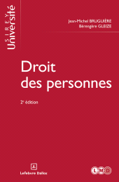 E-book, Droit des personnes 2ed, Éditions Dalloz