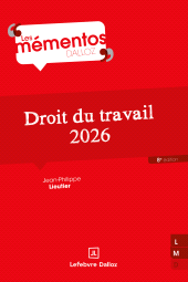 eBook, Droit du travail 2026 8ed, Éditions Dalloz