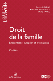 eBook, Droit de la famille 9ed-Droit interne, européen et international, Éditions Dalloz