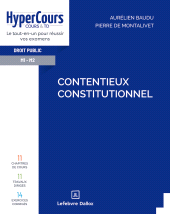 E-book, Contentieux constitutionnel, Éditions Dalloz