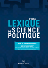 eBook, Lexique de science politique 5ed, Éditions Dalloz