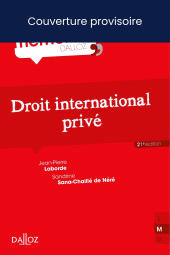 E-book, Droit international privé 21ed, Éditions Dalloz