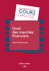 E-book, Droit des marchés financiers, Éditions Dalloz