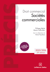 E-book, Droit commercial Sociétés commerciales 29ed-Édition 2025/2026, Éditions Dalloz