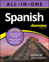eBook, Spanish All-In-One For Dummies : Book + Audio Online, For Dummies