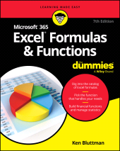 E-book, Microsoft 365 Excel Formulas & Functions For Dummies, For Dummies