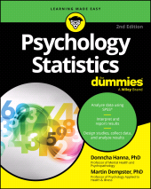 E-book, Psychology Statistics For Dummies, For Dummies