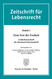 E-book, Zum Fest der Freiheit : Gedächtnisschrift für Eberhard Schockenhof, Duncker & Humblot