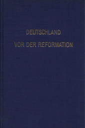 E-book, Deutschland vor der Reformation : Eine Zeitenwende, Duncker & Humblot