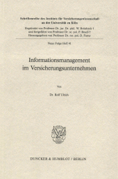 E-book, Informationsmanagement im Versicherungsunternehmen, Duncker & Humblot