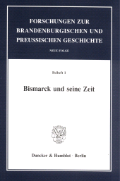 E-book, Bismarck und seine Zeit, Duncker & Humblot