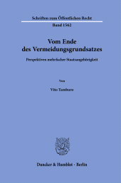 eBook, Vom Ende des Vermeidungsgrundsatzes : Perspektiven mehrfacher Staatsangehörigkei, Duncker & Humblot