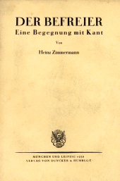 E-book, Der Befreier : Eine Begegnung mit Kant, Duncker & Humblot