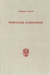 E-book, Öffentliche Investitionen : Ein Begriff im Spannungsfeld von Theorie und Politik, Duncker & Humblot