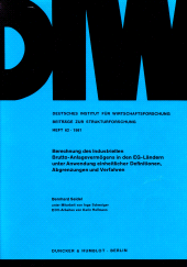 eBook, Berechnung des Industriellen Anlagevermögens in den EG-Ländern unter Anwendung einheitlicher Definitionen, Abgrenzungen und Verfahren : EDV-Arbeiten: Karin Hollmann, Duncker & Humblot