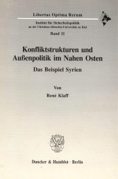 E-book, Konfliktstrukturen und Außenpolitik im Nahen Osten : Das Beispiel Syrien, Duncker & Humblot