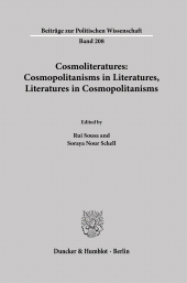 E-book, Cosmoliteratures: Cosmopolitanisms in Literatures, Literatures in Cosmopolitanisms, Duncker & Humblot