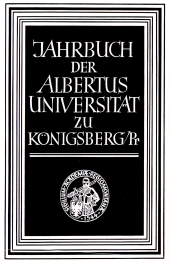 E-book, Jahrbuch der Albertus-Universität zu Königsberg-Pr. : Band XXII (1972), Duncker & Humblot