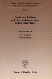 E-book, Employment Problems under the Conditions of Rapid Technological Change., Duncker & Humblot