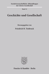 E-book, Geschichte und Gesellschaft., Duncker & Humblot
