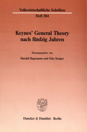 E-book, Keynes' General Theory nach fünfzig Jahren., Duncker & Humblot