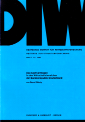 E-book, Das Sachvermögen in den Wirtschaftsbereichen der Bundesrepublik Deutschland., Duncker & Humblot