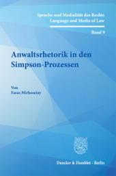 eBook, Anwaltsrhetorik in den Simpson-Prozessen, Duncker & Humblot