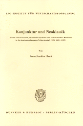 E-book, Konjunktur und Neoklassik. : Sparen und Investieren, öffentliche Haushalte und wirtschaftliches Wachstum in der konjunkturbewegten Volkswirtschaft (USA 1929-1967)., Duncker & Humblot