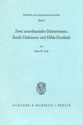 E-book, Zwei amerikanische Dichterinnen: Emily Dickinson und Hilda Doolittle., Duncker & Humblot