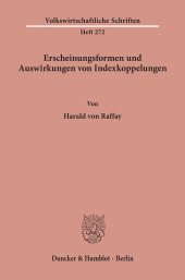 E-book, Erscheinungsformen und Auswirkungen von Indexkoppelungen., Duncker & Humblot