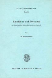E-book, Revolution und Evolution. : Zur Bedeutung einer historisch akzentuierten Soziologie., Duncker & Humblot