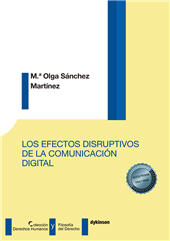 E-book, Los efectos disruptivos de la comunicación digital, Dykinson