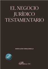 E-book, El negocio jurídico testamentario, Dykinson