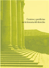 E-book, Centros y periferias en la historia del derecho : III Congreso de la Sociedad Española de Historia del Derecho, Dykinson
