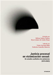 eBook, Justicia procesal en victimización sexual : un estudio cualitativo de sentencias (2019-2023), Dykinson