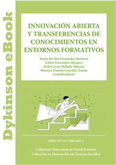 eBook, Innovación abierta y transferencias de conocimientos en entornos formativos, Dykinson
