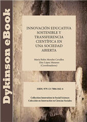 E-book, Innovación educativa sostenible y transferencia científica en una sociedad abierta, Dykinson