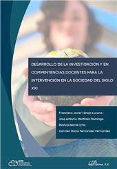 E-book, Desarrollo de la investigación y en compentencias docentes para la intervención en la sociedad del siglo XXI, Dykinson