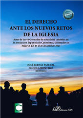 E-book, El derecho ante los nuevos retos de la iglesia : Actas de las 44ª Jornadas de actualidad canónica de la Asociación Española de Canonistas, celebradas en Madrid, del 23 al 25 de abril de 2025, Dykinson