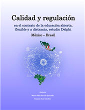 E-book, Calidad y regulación en el contexto de la educación abierta, flexible y a distancia, estudio Delphi : México – Brasil, Dykinson