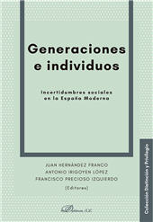 E-book, Generaciones e individuos : incertidumbres sociales en la España Moderna, Dykinson