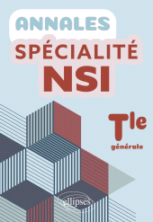 E-book, Annales Spécialité NSI - Terminale générale, Édition Marketing Ellipses