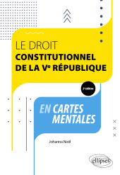 E-book, Le Droit constitutionnel de la Ve République en cartes mentales, Édition Marketing Ellipses