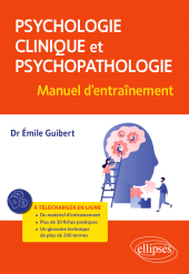 E-book, Psychologie clinique et psychopathologie : Manuel d'entraînement, Édition Marketing Ellipses