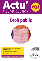 eBook, Droit public, Édition Marketing Ellipses